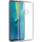 HANPORIUM Huawei P Smart Z Uyumlu Şeffaf Silikon Kılıf - Kamera Korumalı Esnek Tam Koruma Kapak
