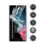 HANPORIUM Samsung Galaxy S22 Ultra Uyumlu Ekran Koruyucu Esnek Nano Hydrogel Film - Extra Darbe Korumalı