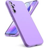 HANPORIUM Samsung Galaxy S23 Plus Uyumlu Silikon Kılıf - Pastel Renk Tonu Kamera Korumalı Esnek Kapak - Lila
