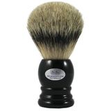 Hans Baier Exclusive Tıraş Fırçası Gerçek Gümüş Uçlu Porsuk Kılı - Siyah Saplı Boyut 3, 73 G
