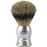 Hans Baier Exclusive Tıraş Fırçası Gerçek Silvertip Porsuk Kılı - Alüminyum Saplı Boyut 2, 106 G