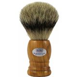 Hans Baier Exclusive Tıraş Fırçası Silver Tip Zeytin Ağacı - Boyut. 2