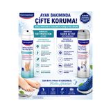 Hansaplast Foot Protection Önleyici Ayak Spreyi 150 ml + Silver Active Terleme Koku Karşıtı Ayak Spreyi 150 ml