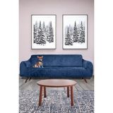 Hansarayhome Hansaray Kadife 3 Lu/3 Kişilik Koltuk Örtüsü Streç Lastikli Esnek, Çekyat, Kanepe Kılıfı 1 Adet - 180 x 230 cm - Petrol Mavi