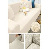 Hansarayhome Hansaray Tuğla Desen Koltuk Örtüsü Lastikli Kayma Yapmayan Çekyat Kanepe Kılıfı 1 Adet - 180 x 230 cm - Krem