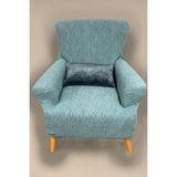Hansarayhome Jakarli Tekli Koltuk Örtüsü Berjer Koltuk Kılıfı - 50 x 75 cm - Mint