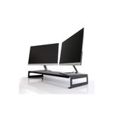 Hansdo Dual Monitör Standı – Ikili Monitör Standı – Monitör Yükseltici – Metal – Siyah – SMS4BL