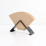 Hansdo Filtre Kahve Kağıdı Standı - Kahve Filtre Tutucu - Filtre Standı - Metal - Siyah - SCFS1
