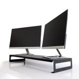 Hansdo İkili Metal Monitör Standı Siyah