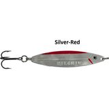 Hansen Pilgrim 7.8cm 18GR Silver/red Lüfer-Levrek Kaşık - Silver-Red