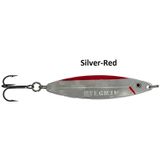 Hansen Pilgrim 8.9cm 32gr Silver/red Lüfer-levrek Kaşık