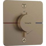 Hansgrohe 15583140 Shower Select Comfort Q Ankastre 2 Çıkış Bronz Termostat