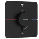 Hansgrohe 15583670 Shower Select Comfort Q Ankastre 2 Çıkış Satin Siyah Termostat