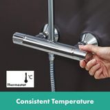 Hansgrohe 26276000 Vernis Blend 200 1 Jet Duş Kolonu