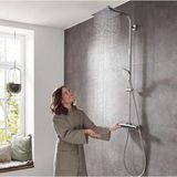 Hansgrohe 27281000 Crometta E 240 Termostatik Banyo Bataryalı Duş Kolonu