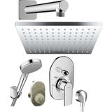 Hansgrohe 3 Vernis Duş Ankastre Seti
