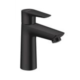 Hansgrohe 71710670 Talis E Tek Kollu 110 Kumandalı Satin Siyah Lavabo Bataryası
