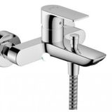 Hansgrohe 72450000 Rebris E Tek Kollu Krom Aplika Banyo Bataryası