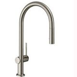 Hansgrohe 72800800 Talis M54 Paslanmaz Çelik Eviye Bataryası