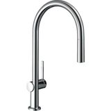 Hansgrohe 72801000 Talis M54 Tek Kollu 210 Krom Eviye Bataryası