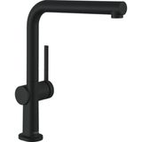Hansgrohe 72840670 Talis Mat Siyah Mutfak Bataryası