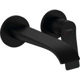 Hansgrohe 75050670 Vivenis Ankastre 195 mm Satin Siyah Lavabo Bataryası