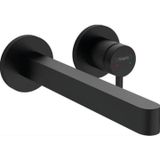 Hansgrohe 76050670 Finoris Mat Siyah Tek Kollu Lavabo Bataryası