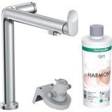 Hansgrohe Aqittura M91 Krom Eviye Bataryası