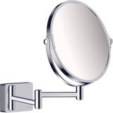 hansgrohe, Duvar montajı, kozmetik aynası AddStoris, döner tıraş aynası, makyaj aynası, krom