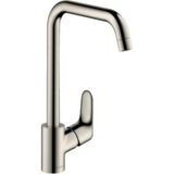 Hansgrohe Focus M41 Krom Tek Kollu 260 Paslanmaz Çelik Eviye Bataryası