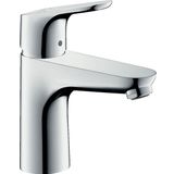 Hansgrohe Focus Musluk (Çıkış Yüksekliği 100 mm ve Çekme Çubukları Gider Takımı) Krom.