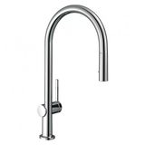 Hansgrohe HG72800000 210 Çekilebilir El Duşu 2 Jet Krom Talis M54 Tek Kollu Eviye Bataryası