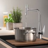 Hansgrohe HG73867000 Talis Select M51 300 Tek Kollu Eviye Bataryası