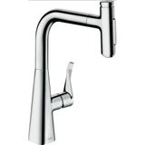 Hansgrohe Metrıs Select M71 Eviye Bataryası Tek Kollu - 73817000 - Gri