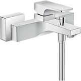 Hansgrohe Metropol Tek Kollu Banyo Bataryası Aplike, Çubuk Volan ile - Krom