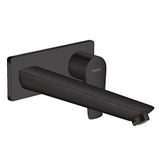 hansgrohe Musluk Talis E sıva altı (musluk uzunluğu 225 mm duvara montaj için musluk) mat siyah