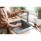 Hansgrohe S510-F450 Tezgah Üstü Granit Eviye 450 43312380