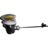 Hansgrohe Sifon Kumanda Seti Grohe Lavabo Ve Bide İçin Krom-Altın
