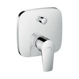 Hansgrohe Talis Ankastre Gri Tek Kollu Banyo Bataryası