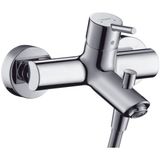 Hansgrohe Talis Aplike Krom Gri Tek Kollu Banyo Bataryası