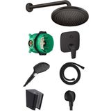 Hansgrohe Talis E Ankastre Banyo Seti - Mat Siyah - Gri