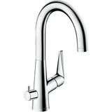 Hansgrohe Talis M51 Tek Kollu Eviyebataryası 220, Açma-Kapama Valfi, 1jet Krom 72811000
