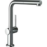 Hansgrohe Talis M54 270 Krom Tek Kollu Eviye Bataryası