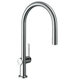 Hansgrohe Talis M54 Eviye Bataryası 210 Spiralli 2jet Paslanmaz Çelik KROM