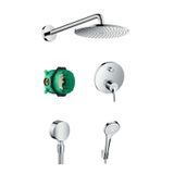 Hansgrohe Talis S Ankastre Banyo Seti - Krom