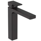 Hansgrohe Vernis Shape 190 Sifon Kumandalı Satin Siyah Lavabo Bataryası