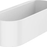 hansgrohe WallStoris 10,16 cm Modern Derin Saklama Sepeti Mat Beyaz, 27912700