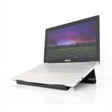 Hanwood Metal Laptop Standı - Siyah - Laptop Yükseltici - Altlık - SLS2BL