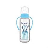 Hanymish 0-6 Ay 240 ml Kulplu Mavi Biberon