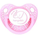 Hanymish 119 Tiny No:2 Pembe 6-18 Ay Silikon Damaklı Emzik